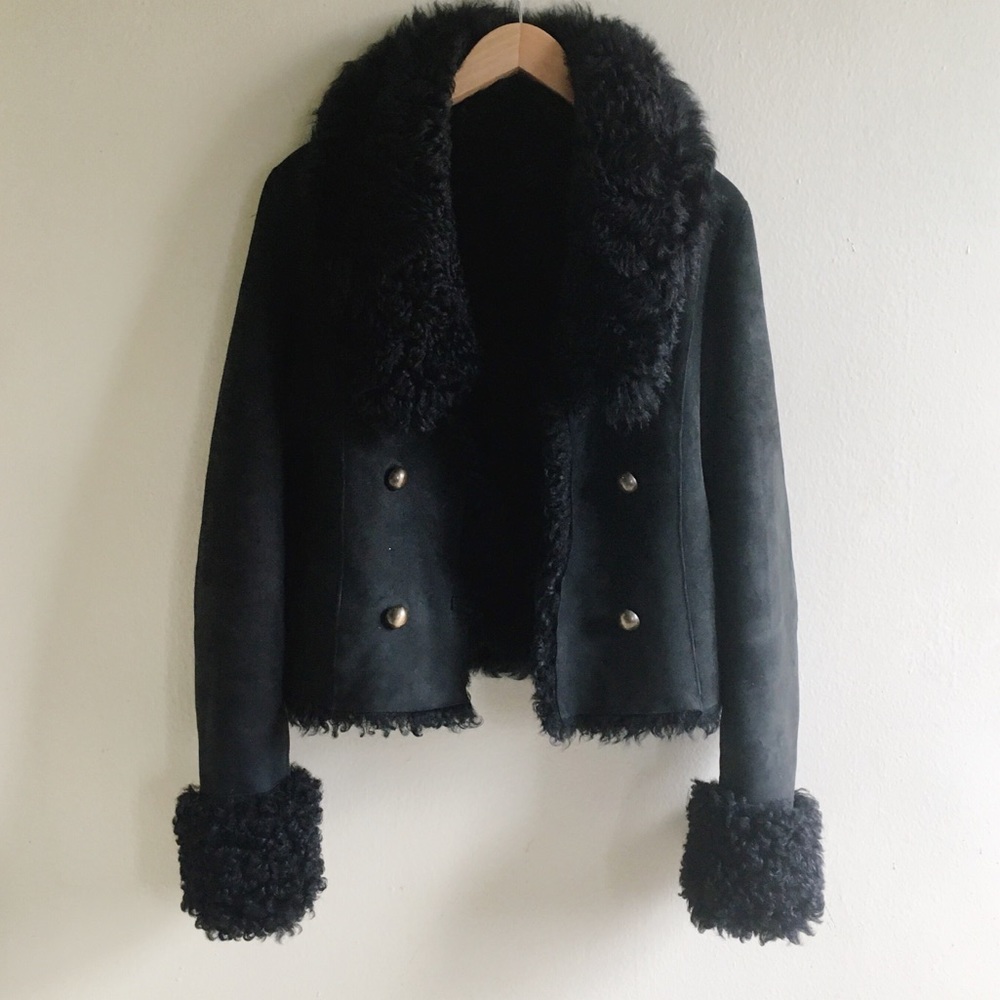 Burberry Shearling Coat